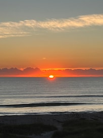 Sunrise from deck! Beautiful!
