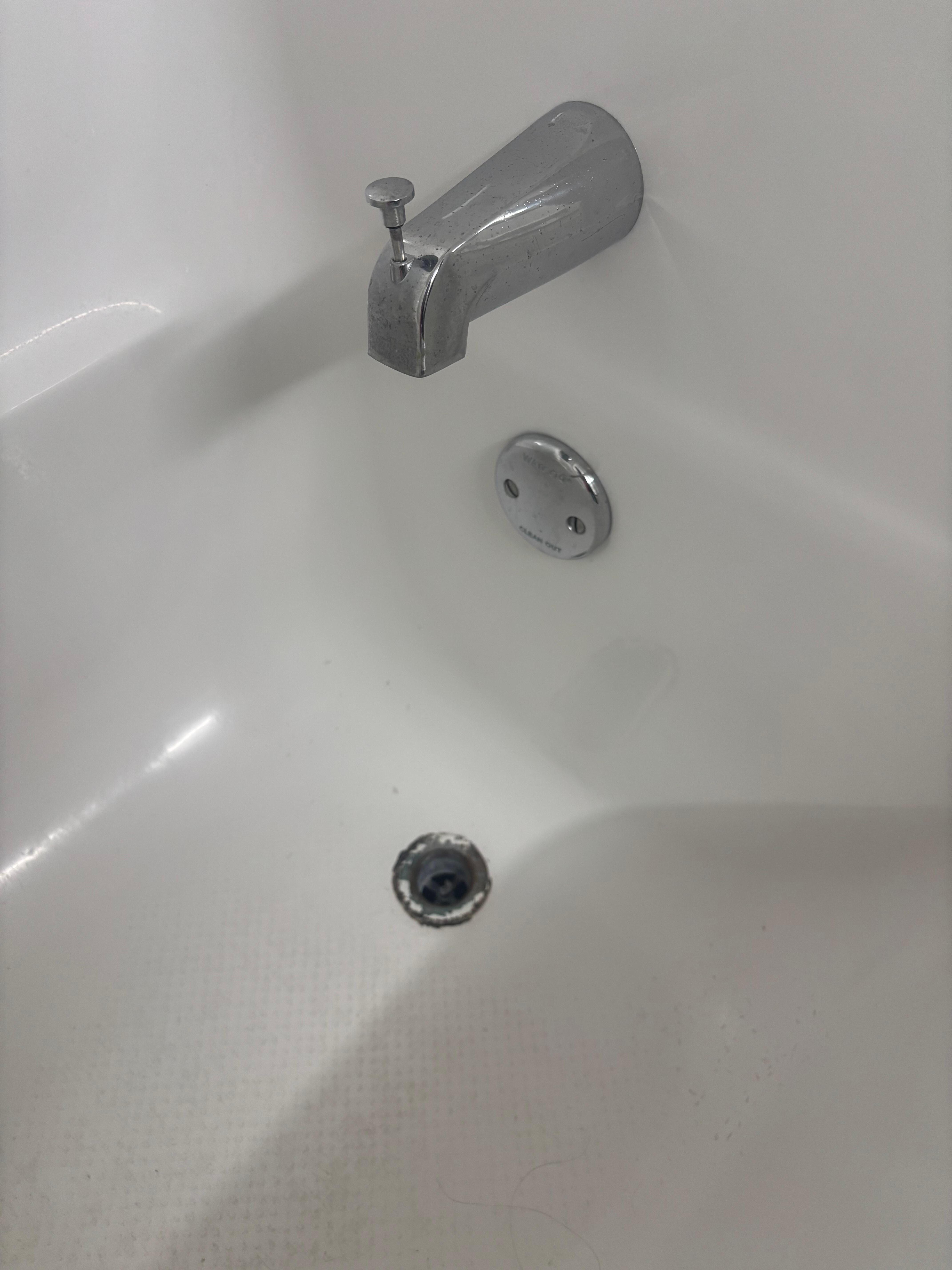 Drain not able to plug to have a bath