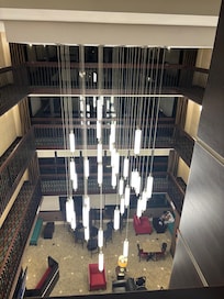 View from elevator, 4th floor