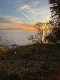 Sunset from the deck