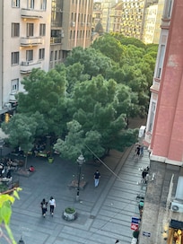 View from balcony