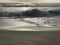 Beach is 2 minute walk from house