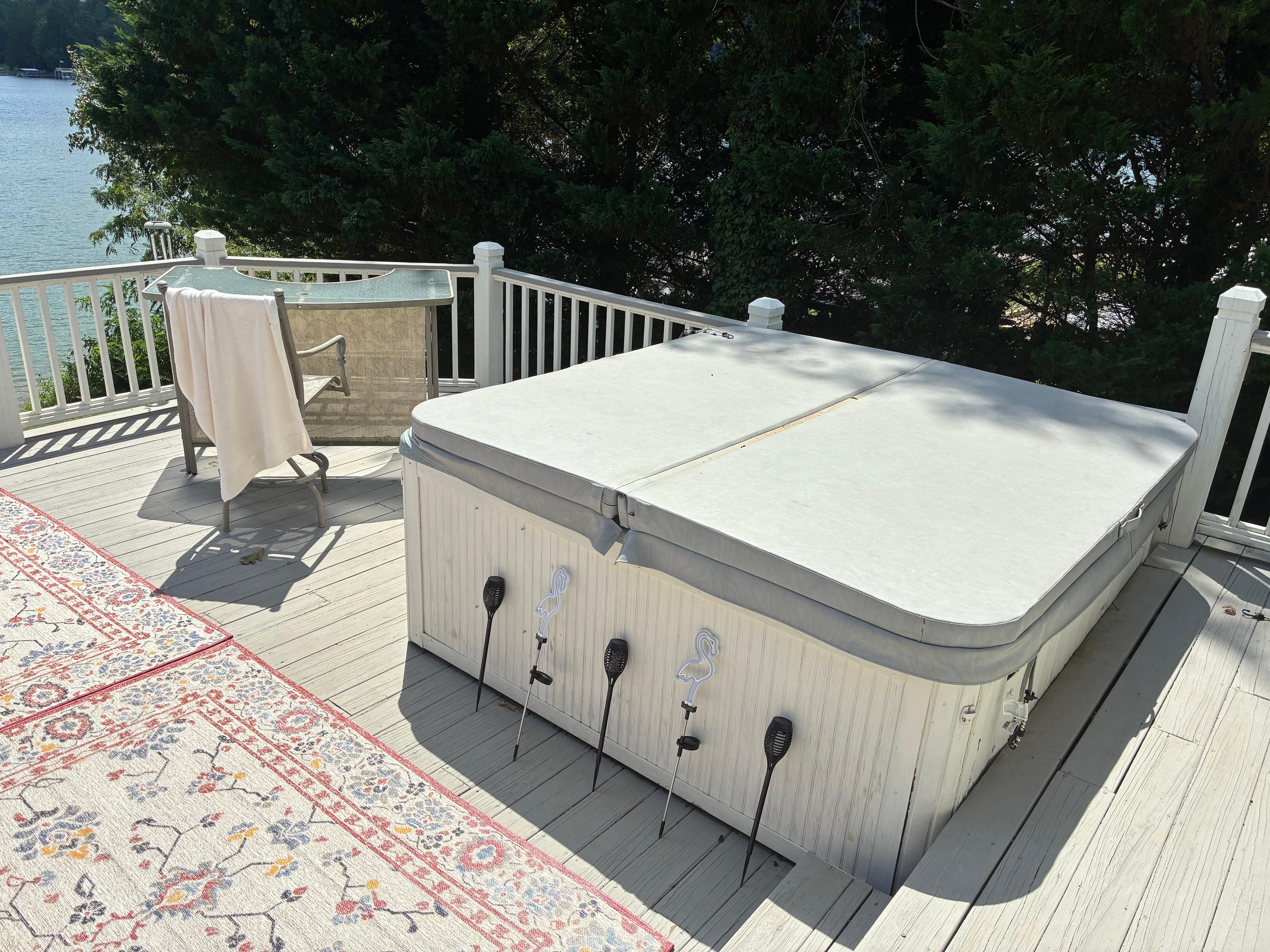 A nice addition on some of the cooler nights. Part of the 5 star experience! 