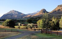 View from front of house