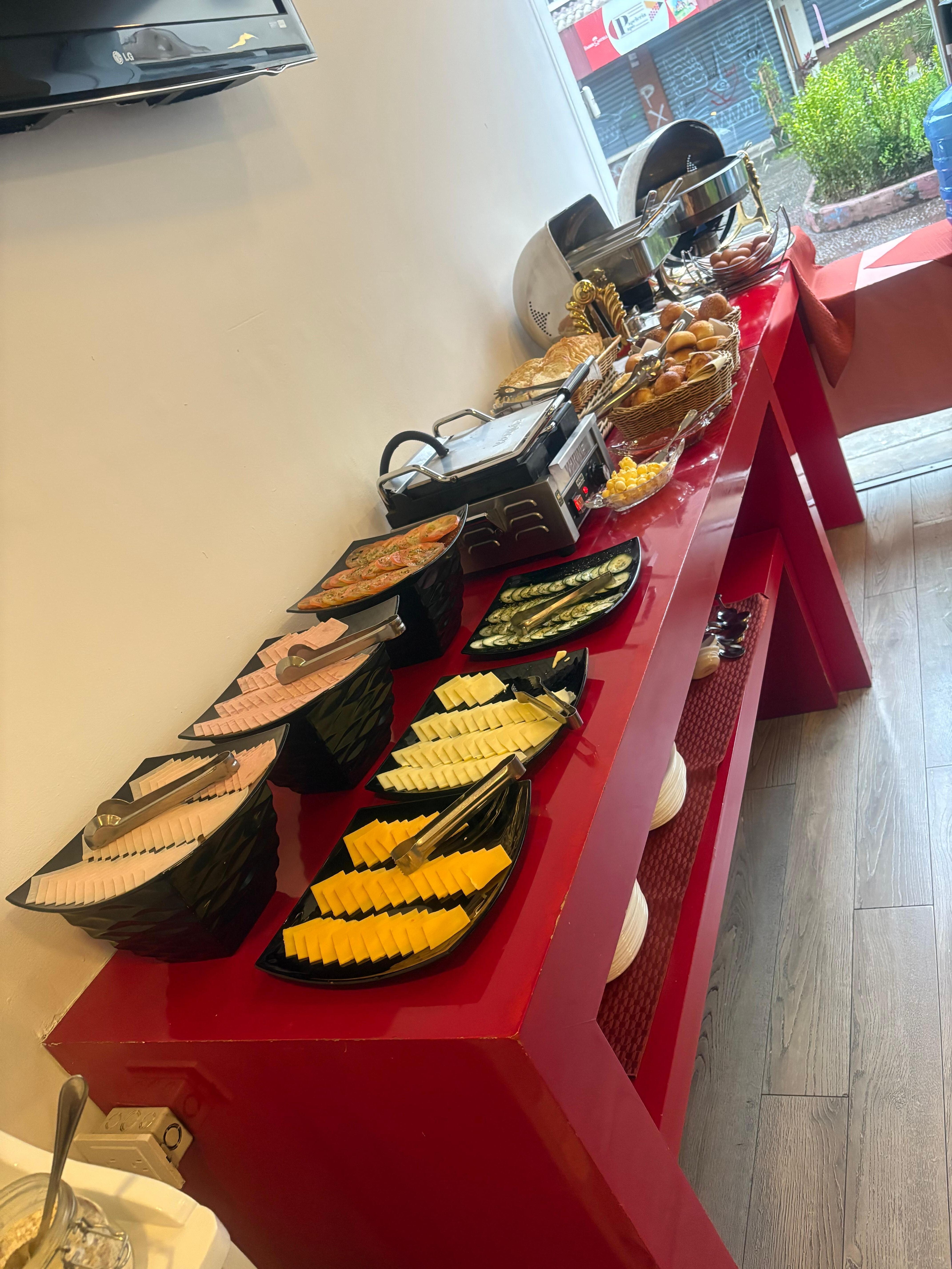 The so call breakfast buffet was limited 