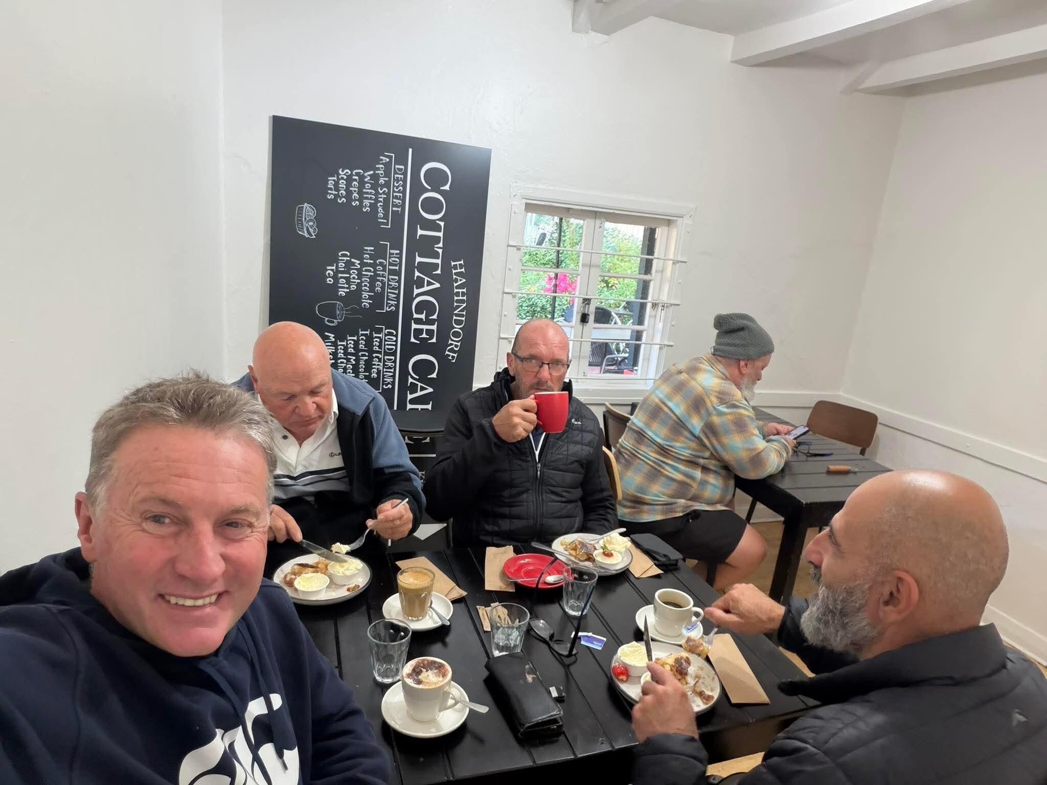 Visit to Handorf. Coffee and desserts