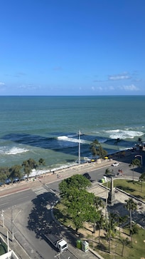 Vista do quarto no 14 andar