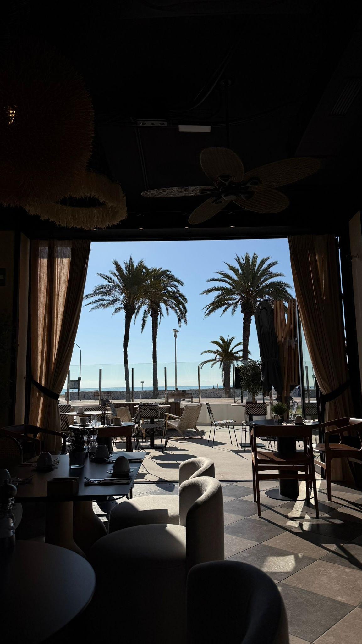 View from breakfast