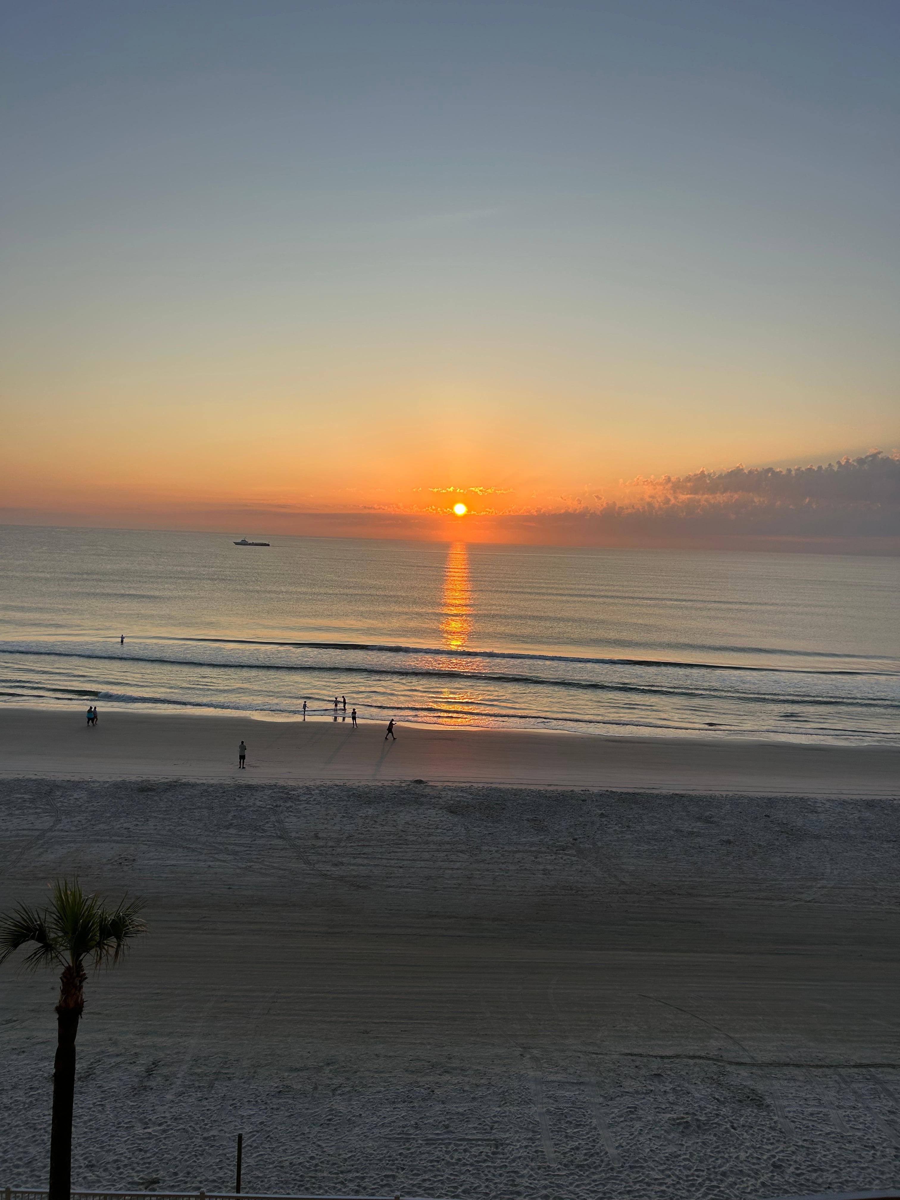 View from the balcony every morning