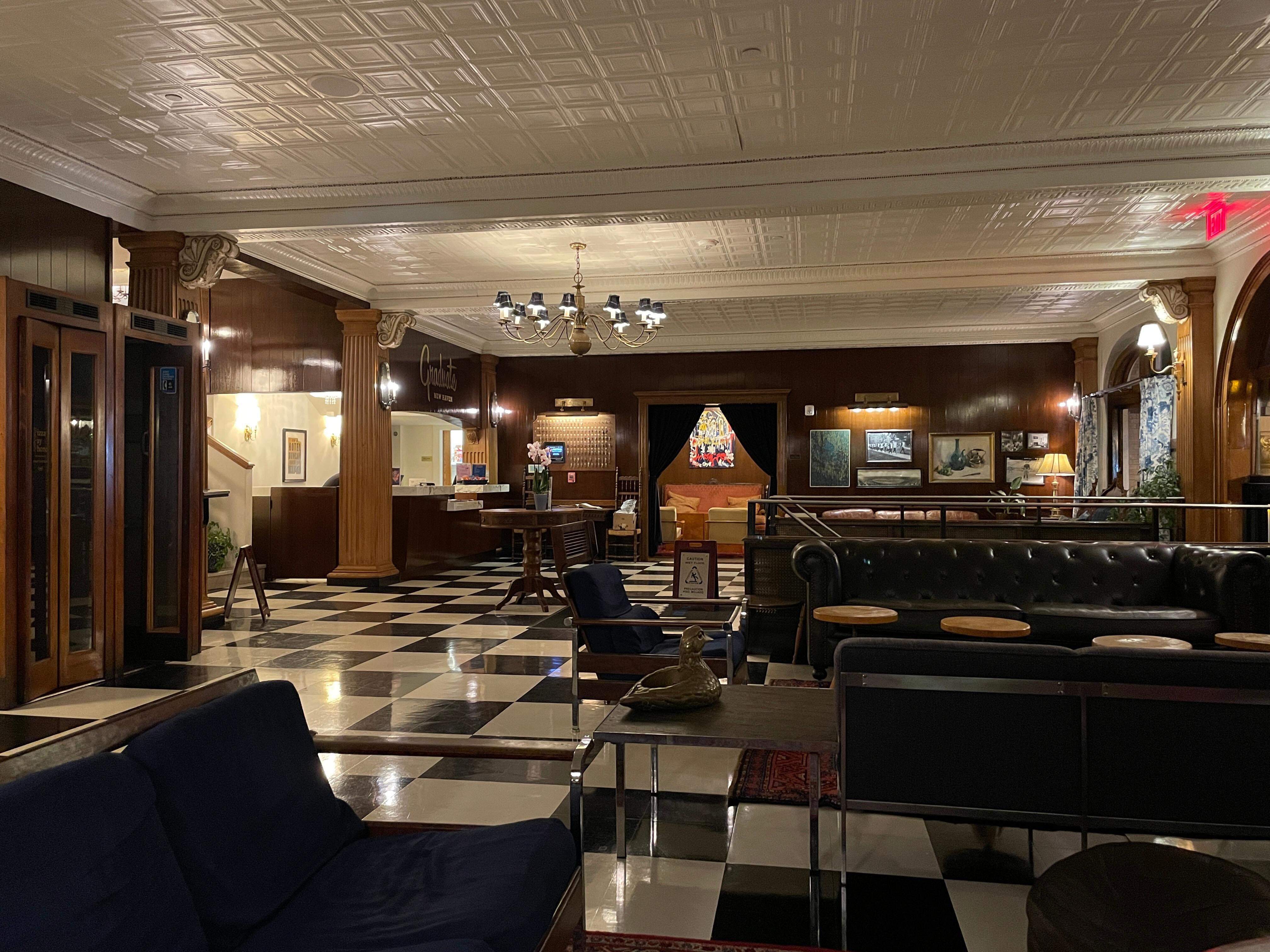 Pretty lobby. 