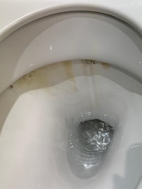 Clean towels and bed linen were thrown on the dirty corridor carpet - dirties were in a bin trolley! Toilet was disgusting and just needed a scrub with bleach. Poor standard of hygiene.