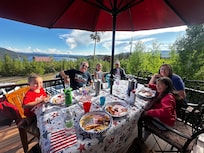 Dinner on the deck