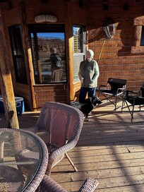 Peacefully at the cabin