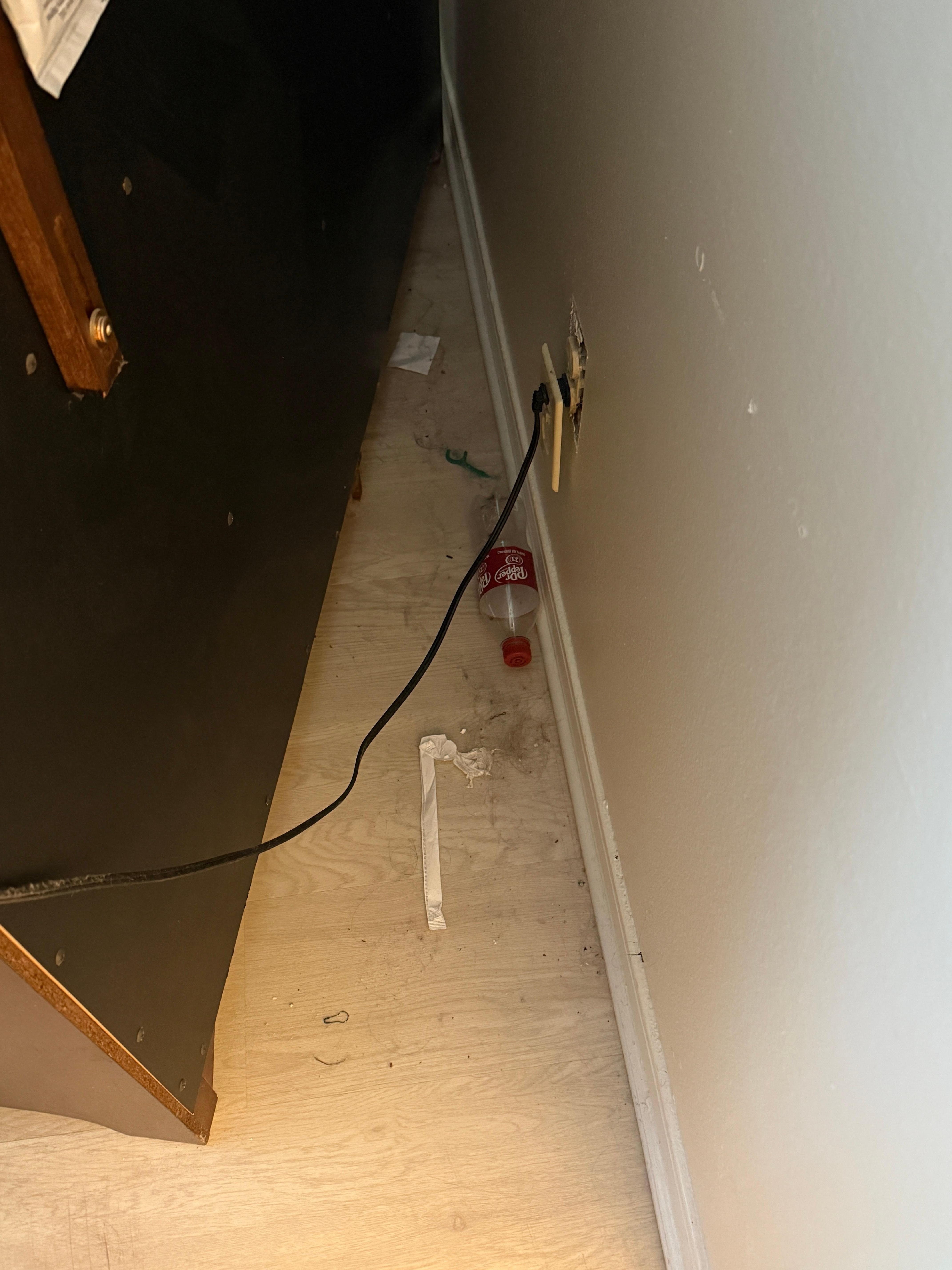 Dirty and outlet out 