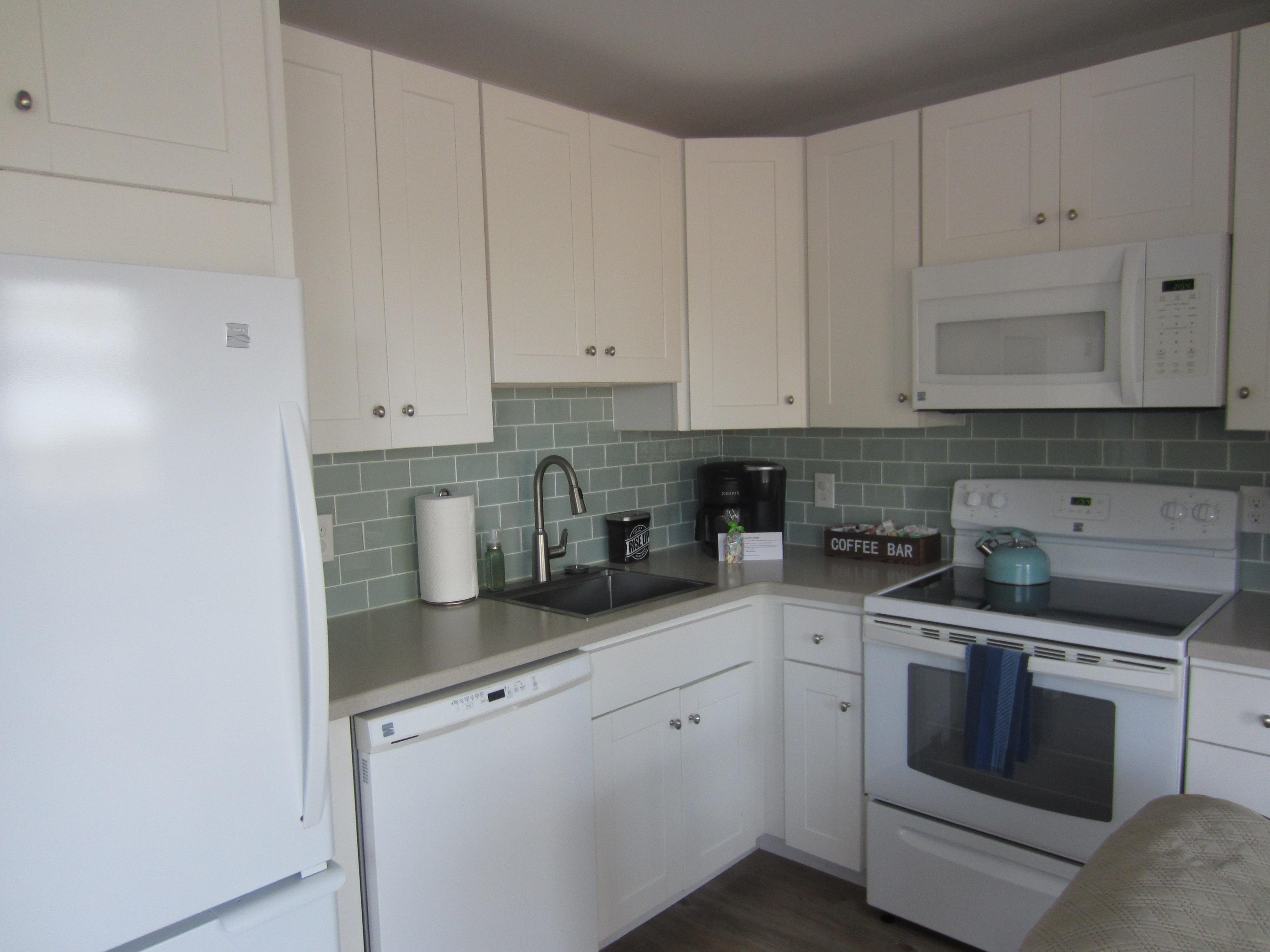 Well equipped kitchen.