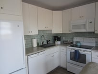 Well equipped kitchen.