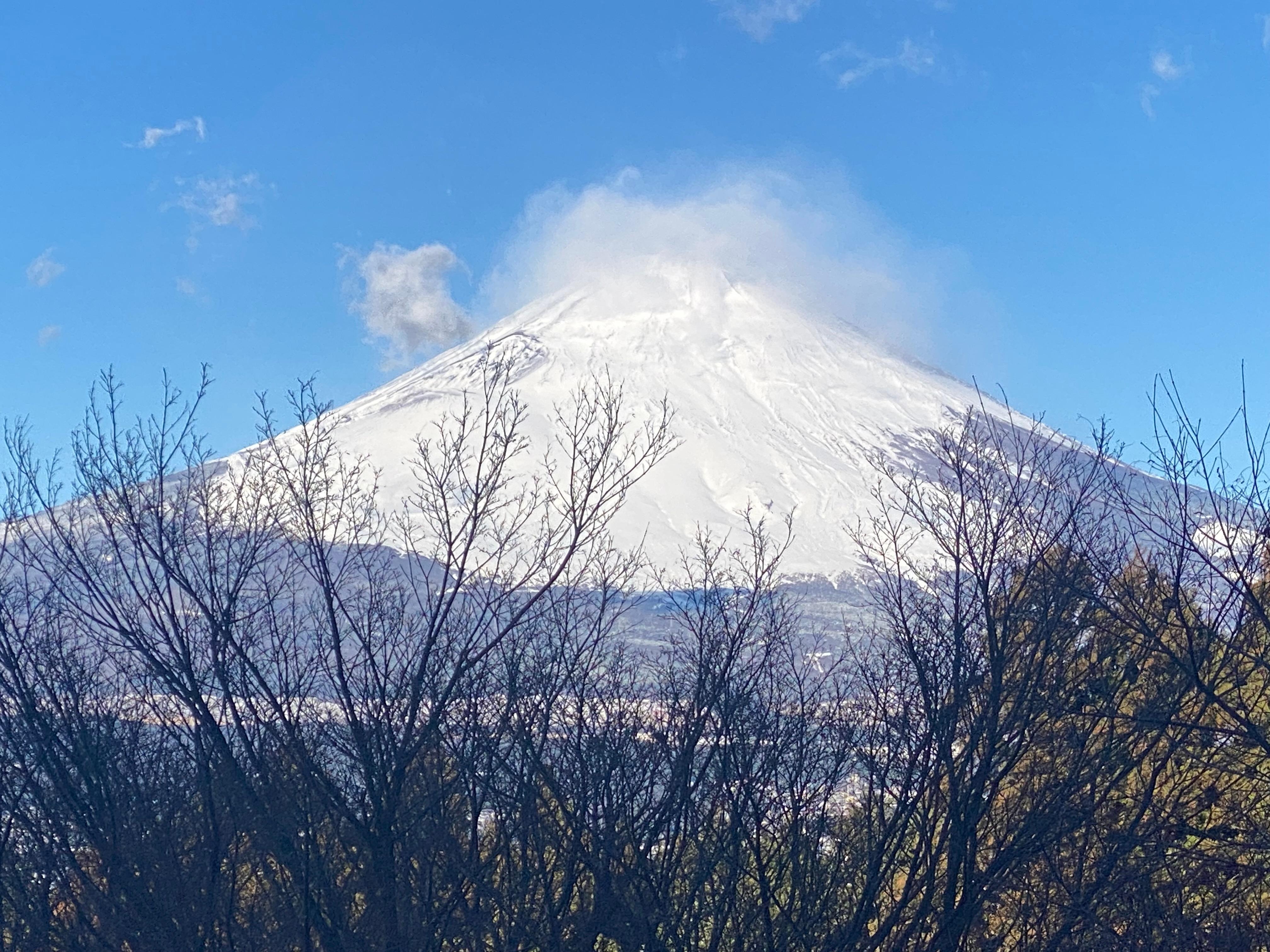 Mt Fuji view from hotel room