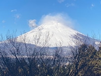 Mt Fuji view from hotel room