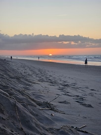 Sunrise on the beach