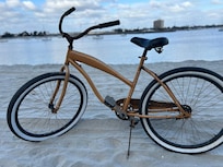 Here’s my favorite bike they have available for you to use! Our favorite thing to do is cruise the bay walk.