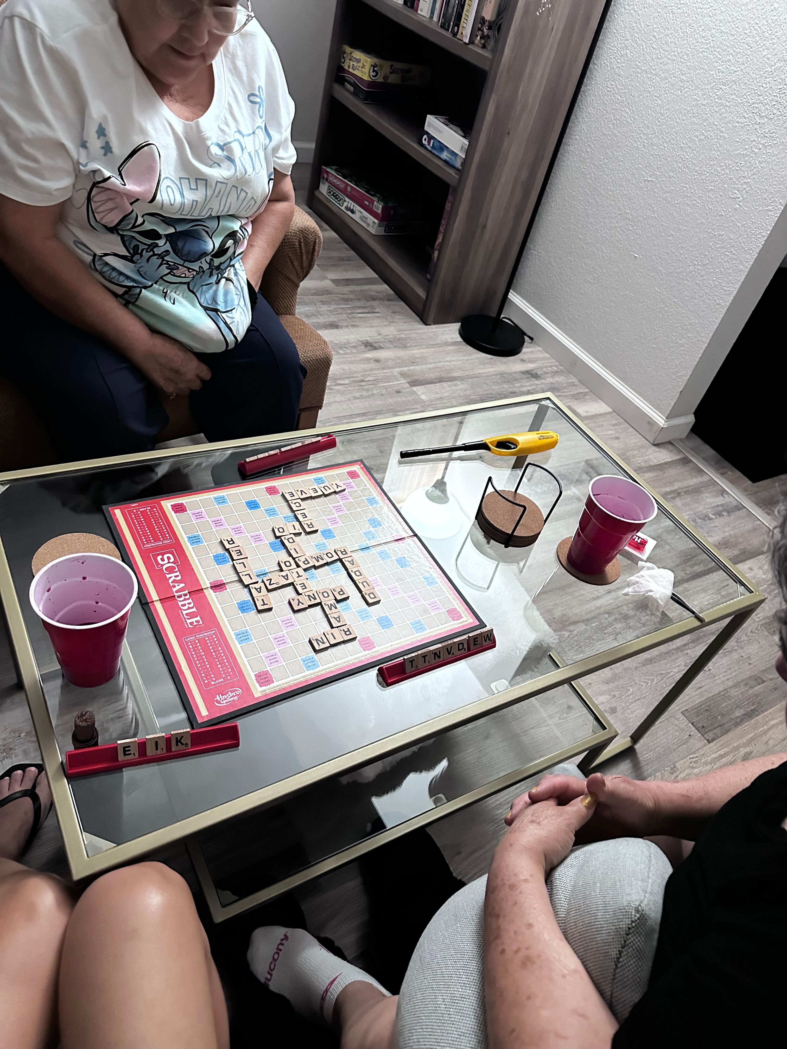 There are plenty of games and books to entertain all ages. 