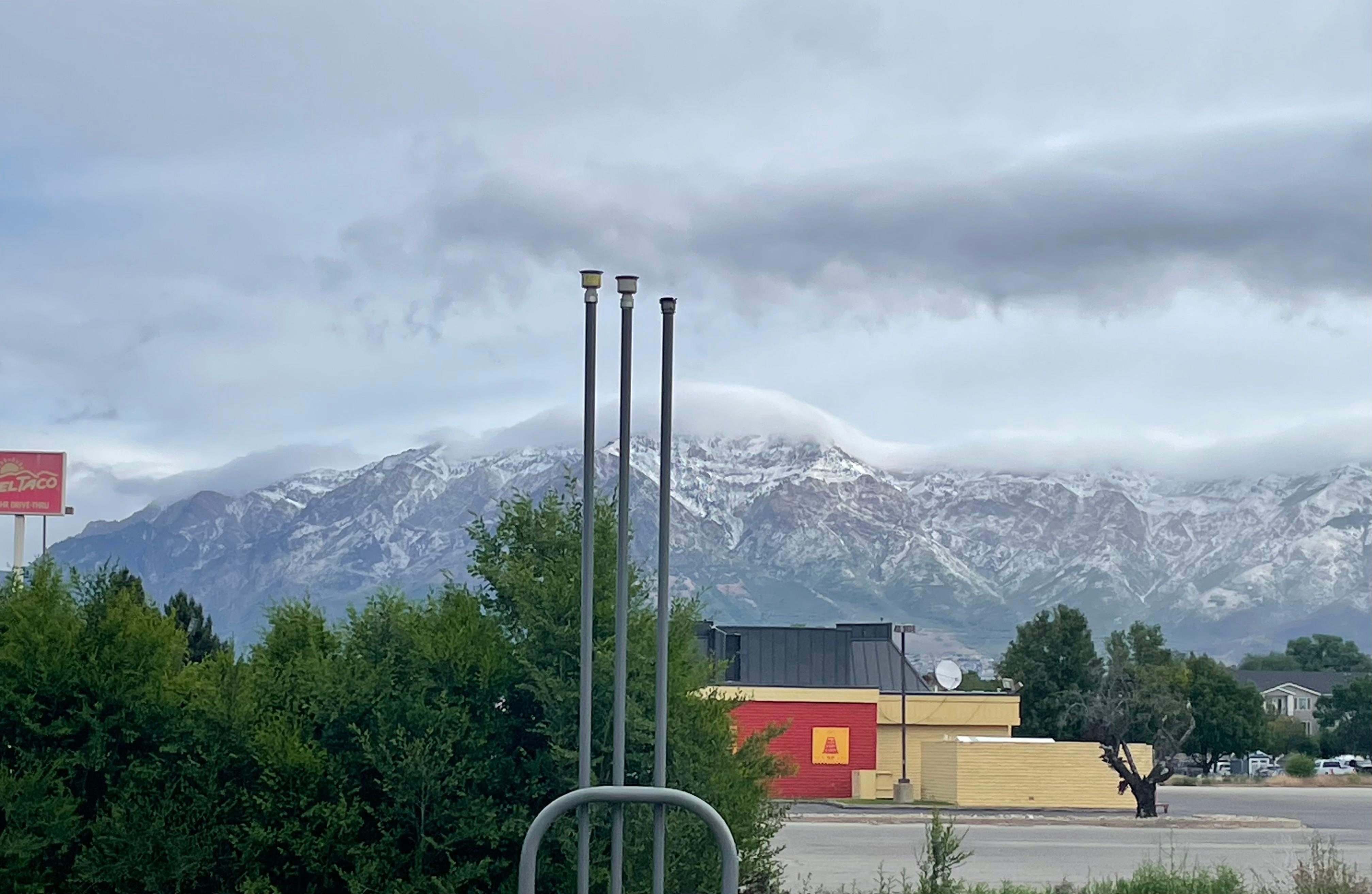 Snow in May @56*F