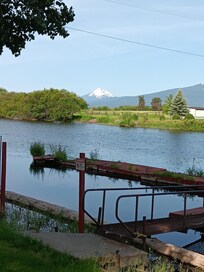 View from the gazebo in the am.