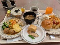 朝食バイキング