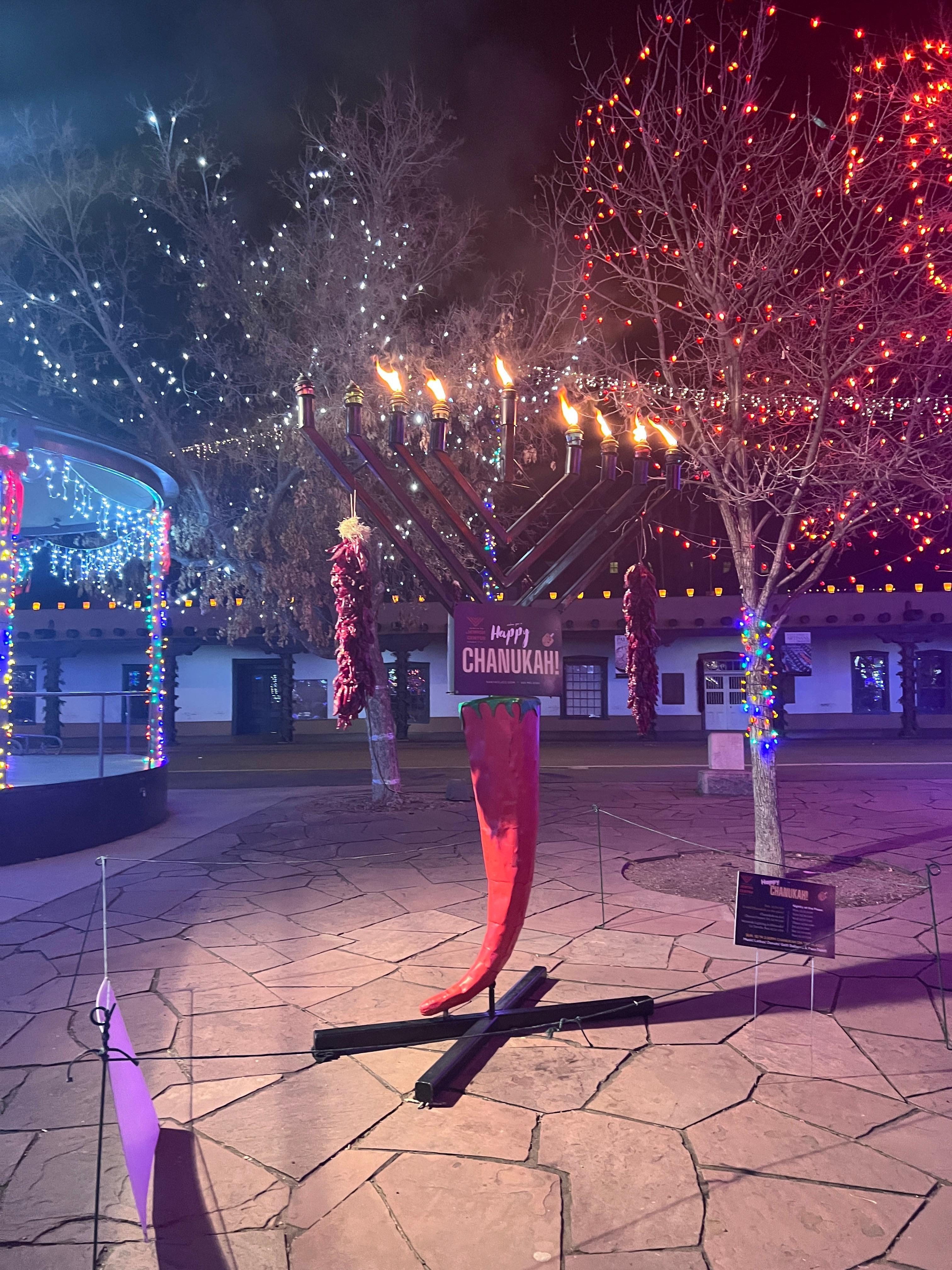 A short walk to the plaza.