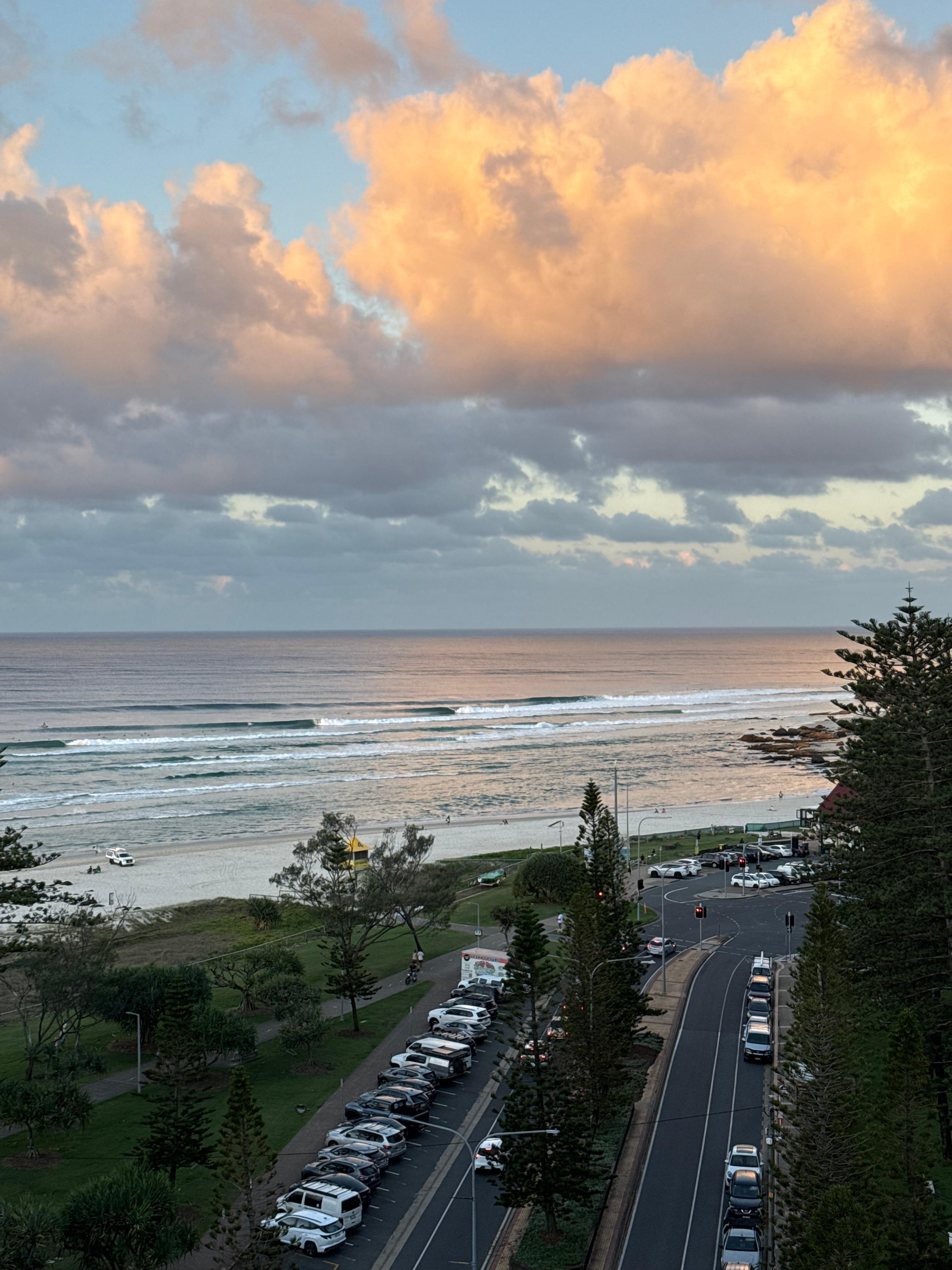 View from the balcony