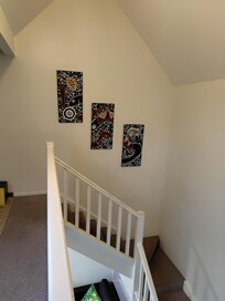 階段の吹き抜けがとても気持ちよかった