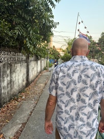 The alley towards street