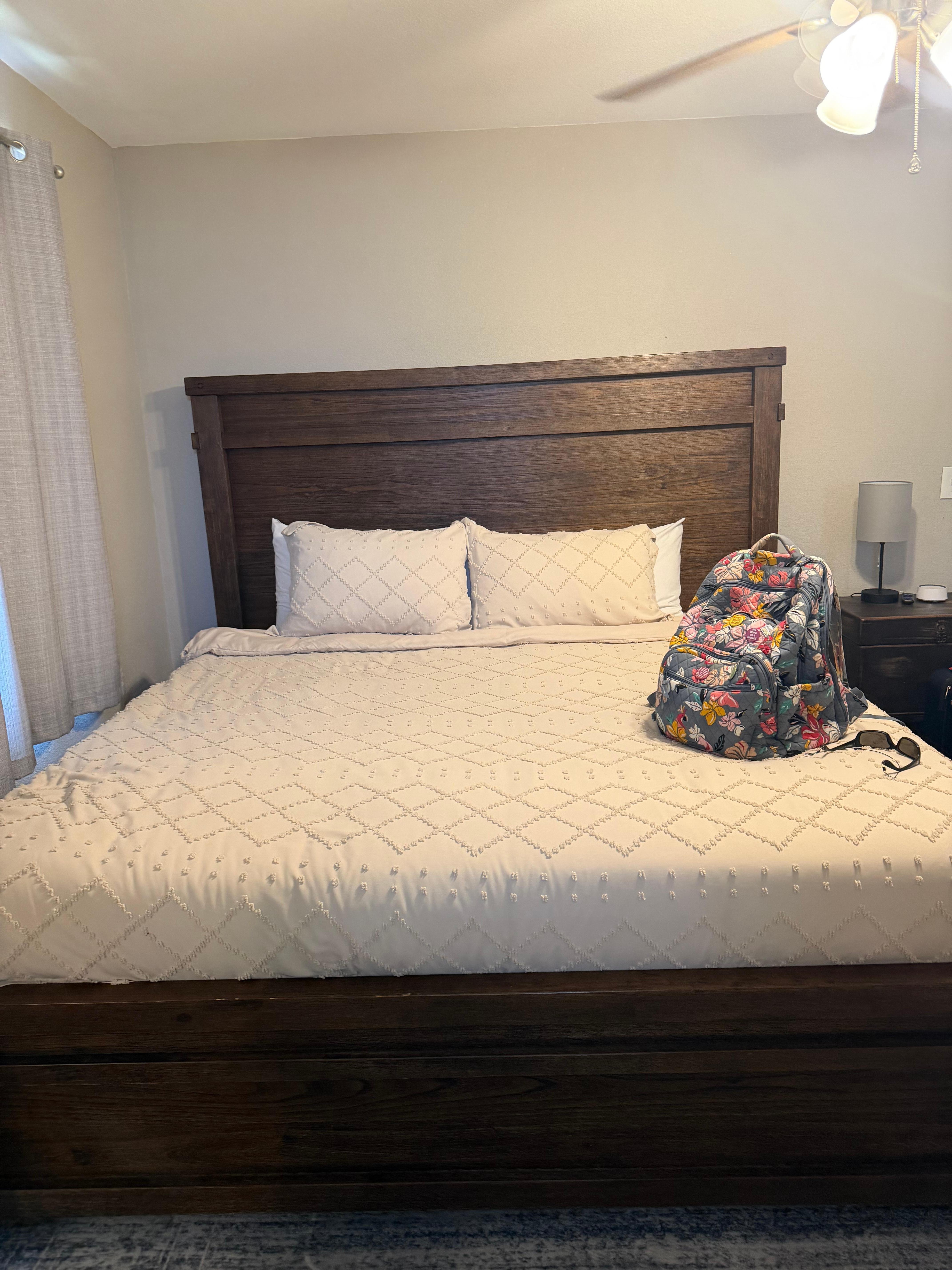 King size bed