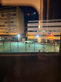 Soccer club outside my room