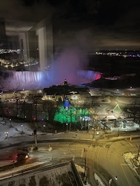 Beautiful view of the falls