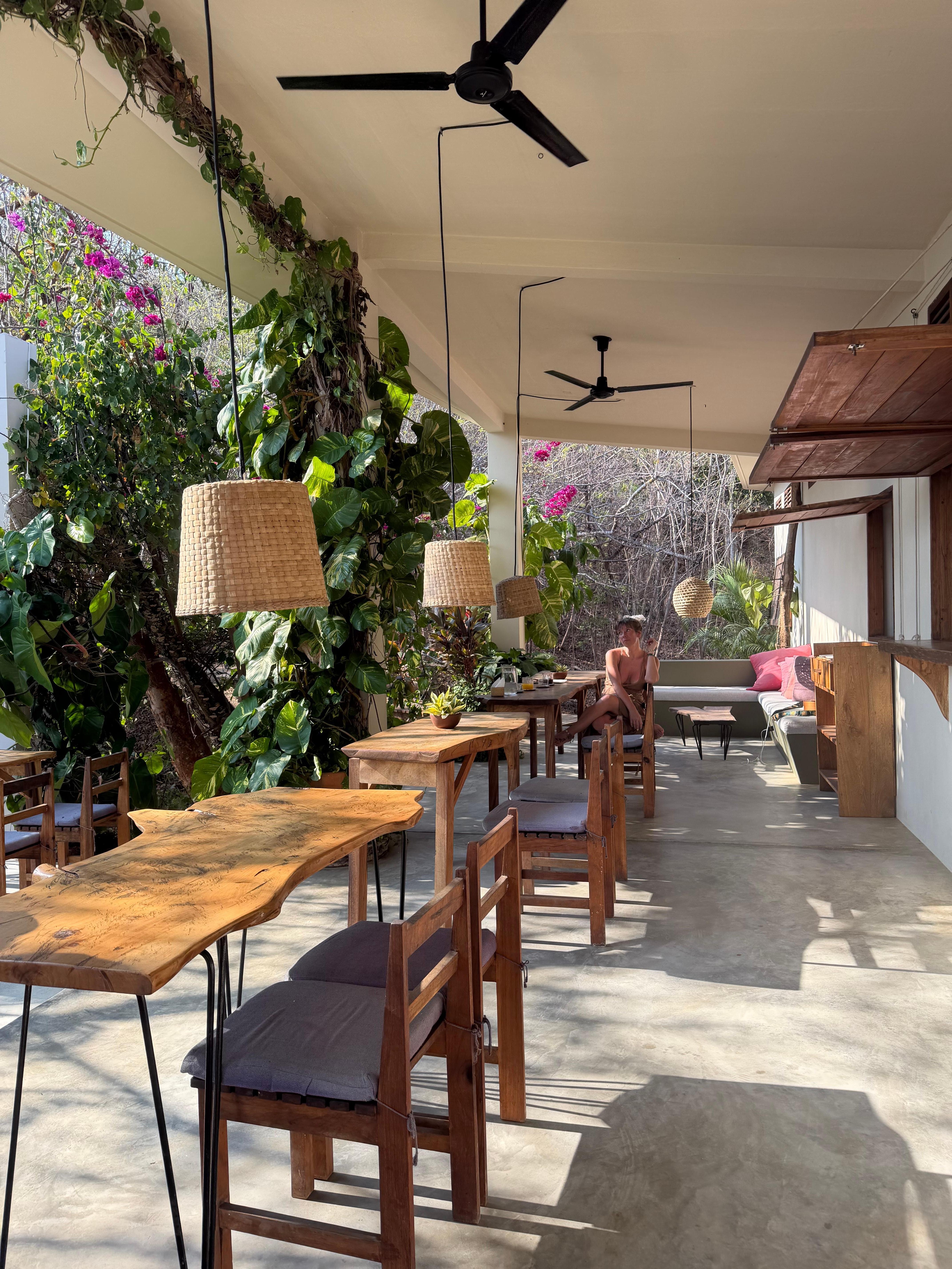 One of the two restaurants 