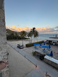 View from our balcony