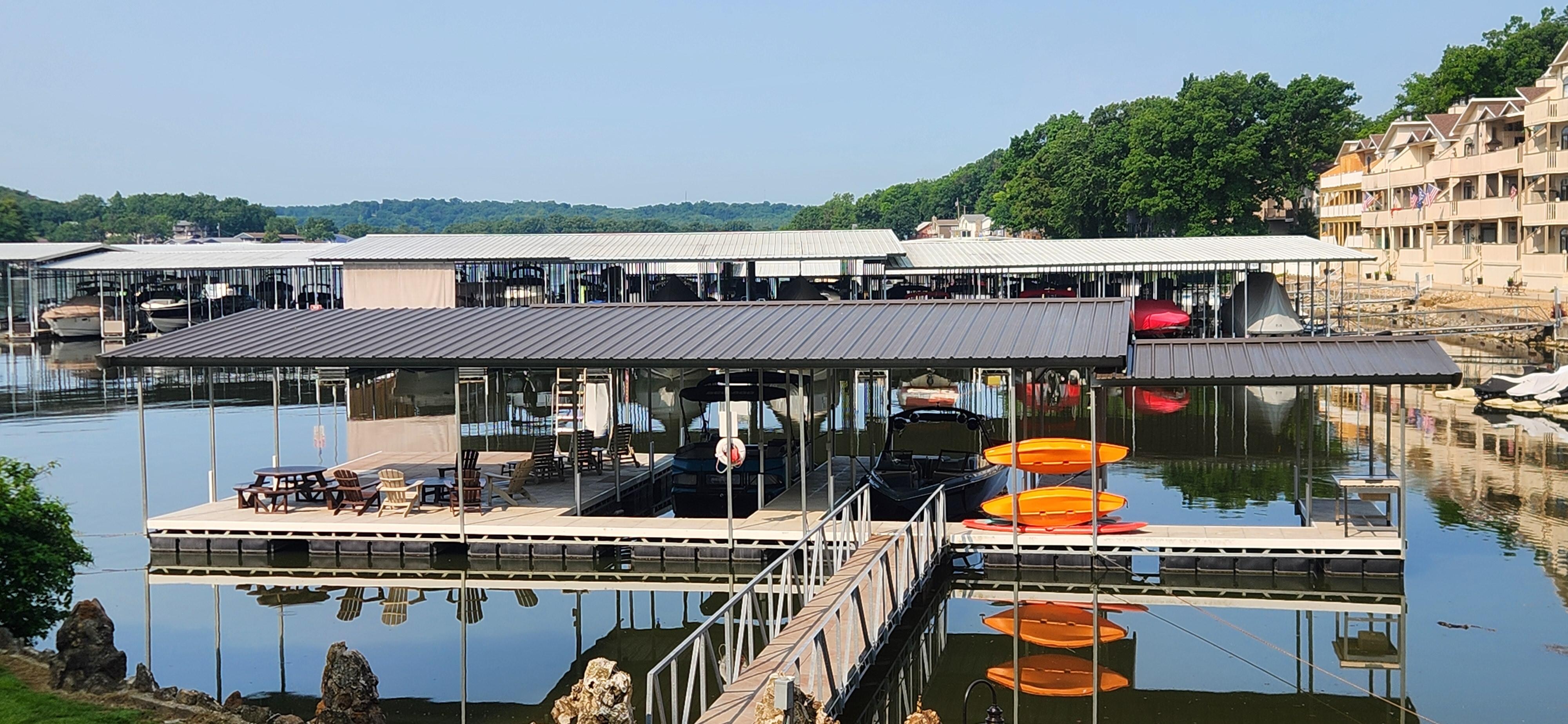 Dock from the house