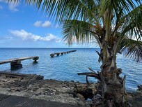 View from the resort’s restaurant.