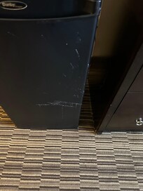 Nasty stain on fridge