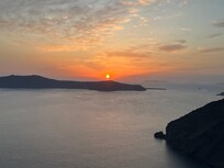 Sunrise from the villa !