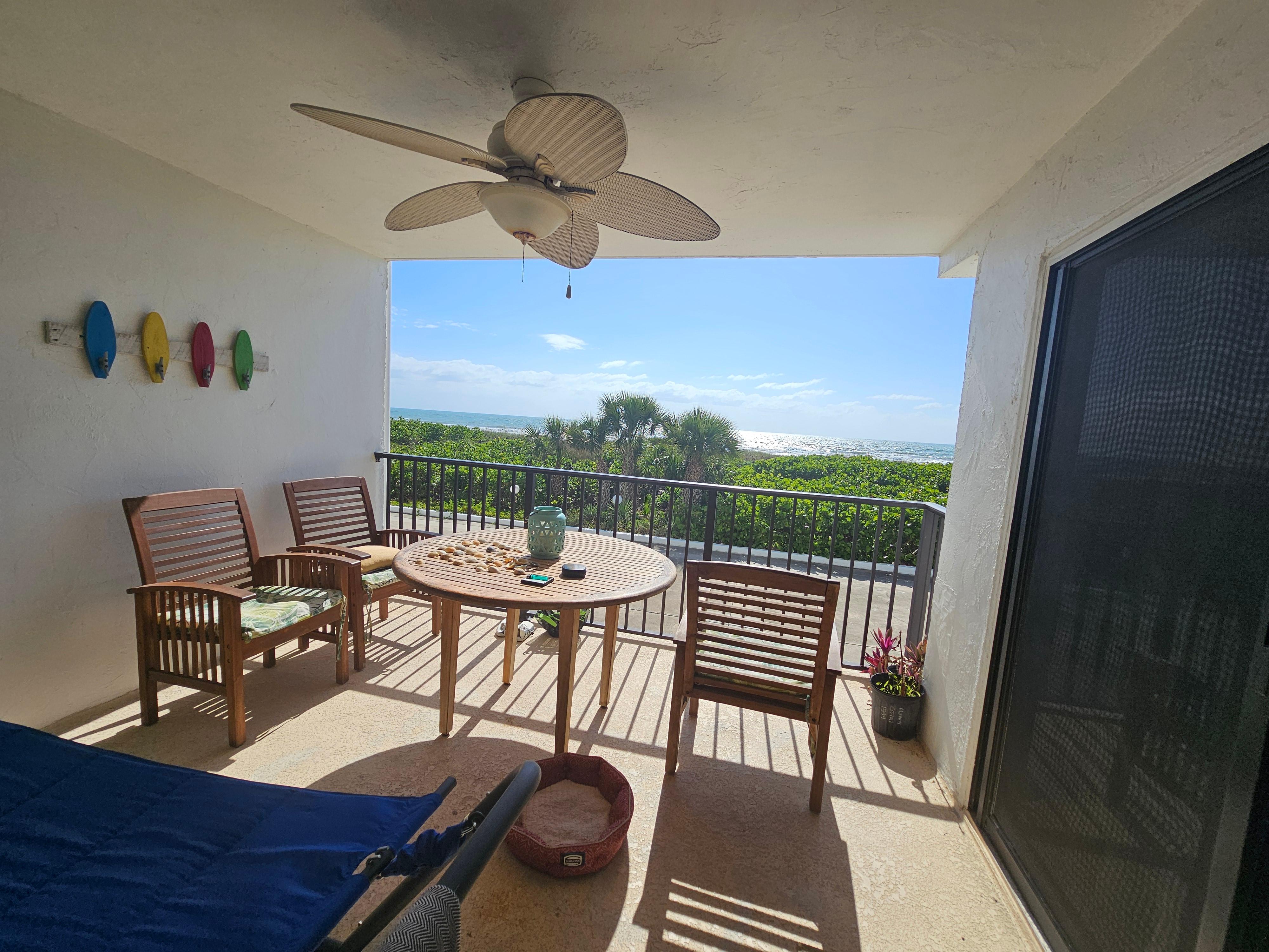Beautiful spacious balcony