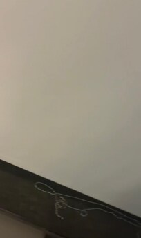 Broken curtain chain