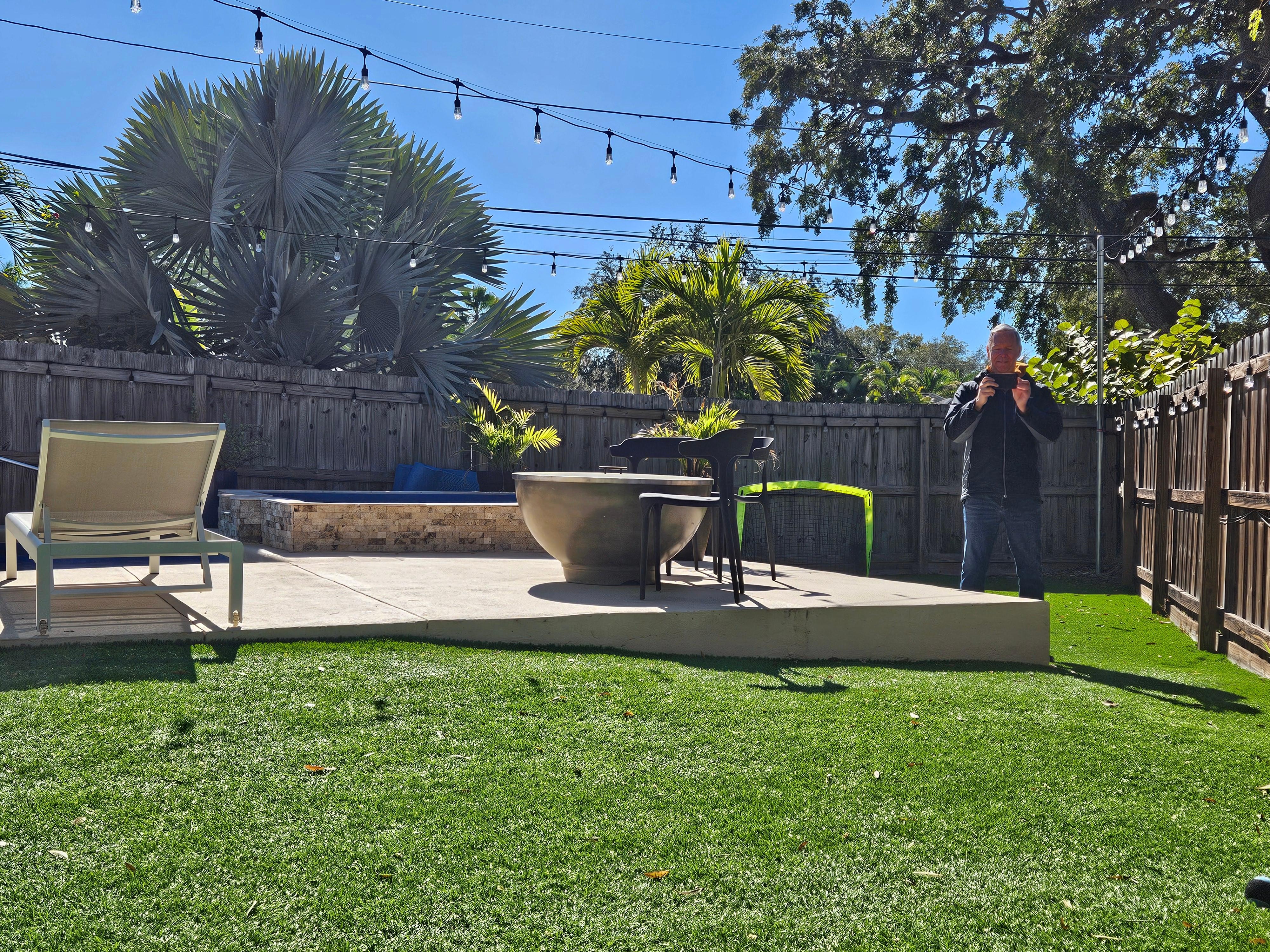 Beautiful outdoor area