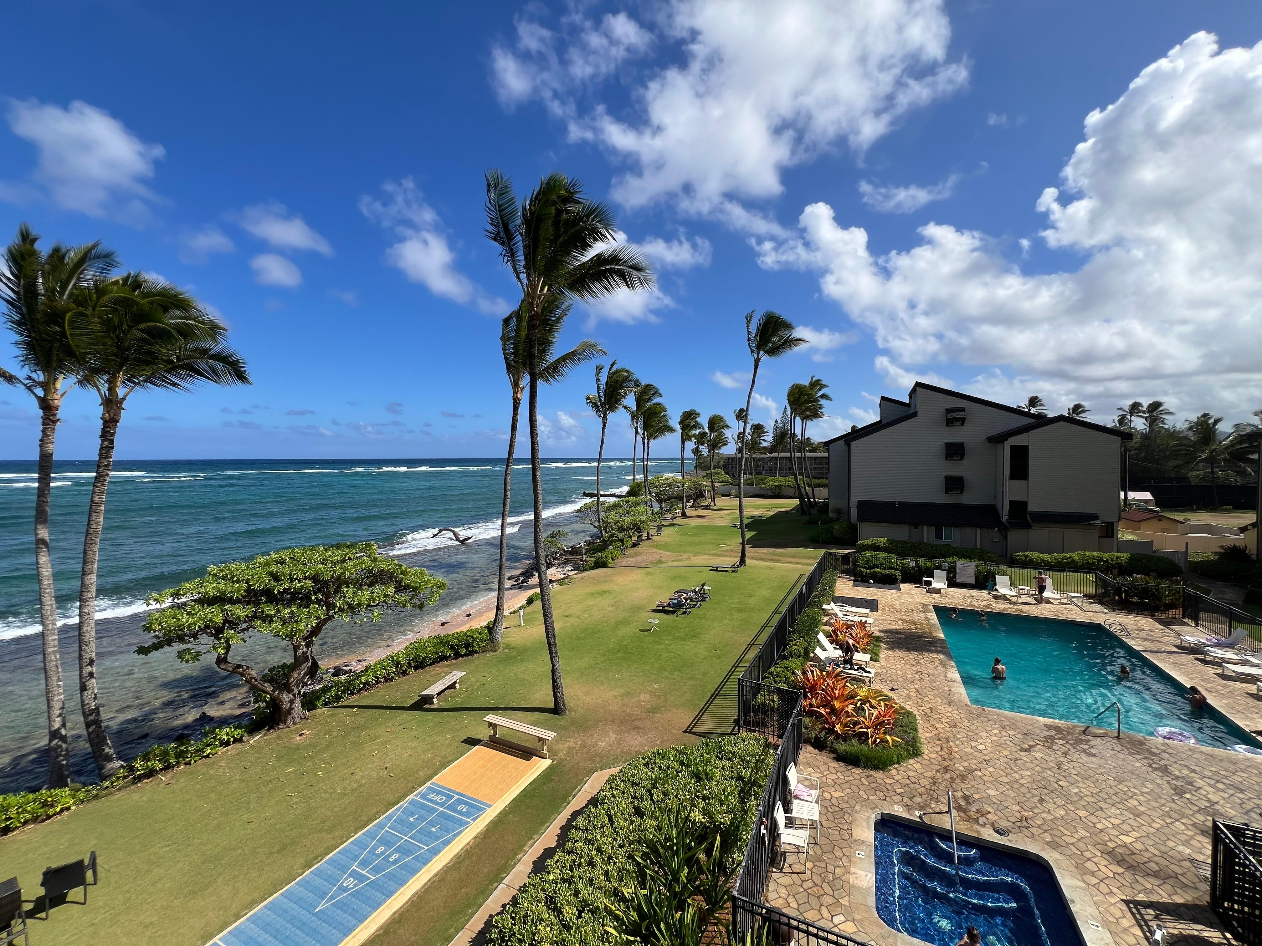 View from the balcony 
