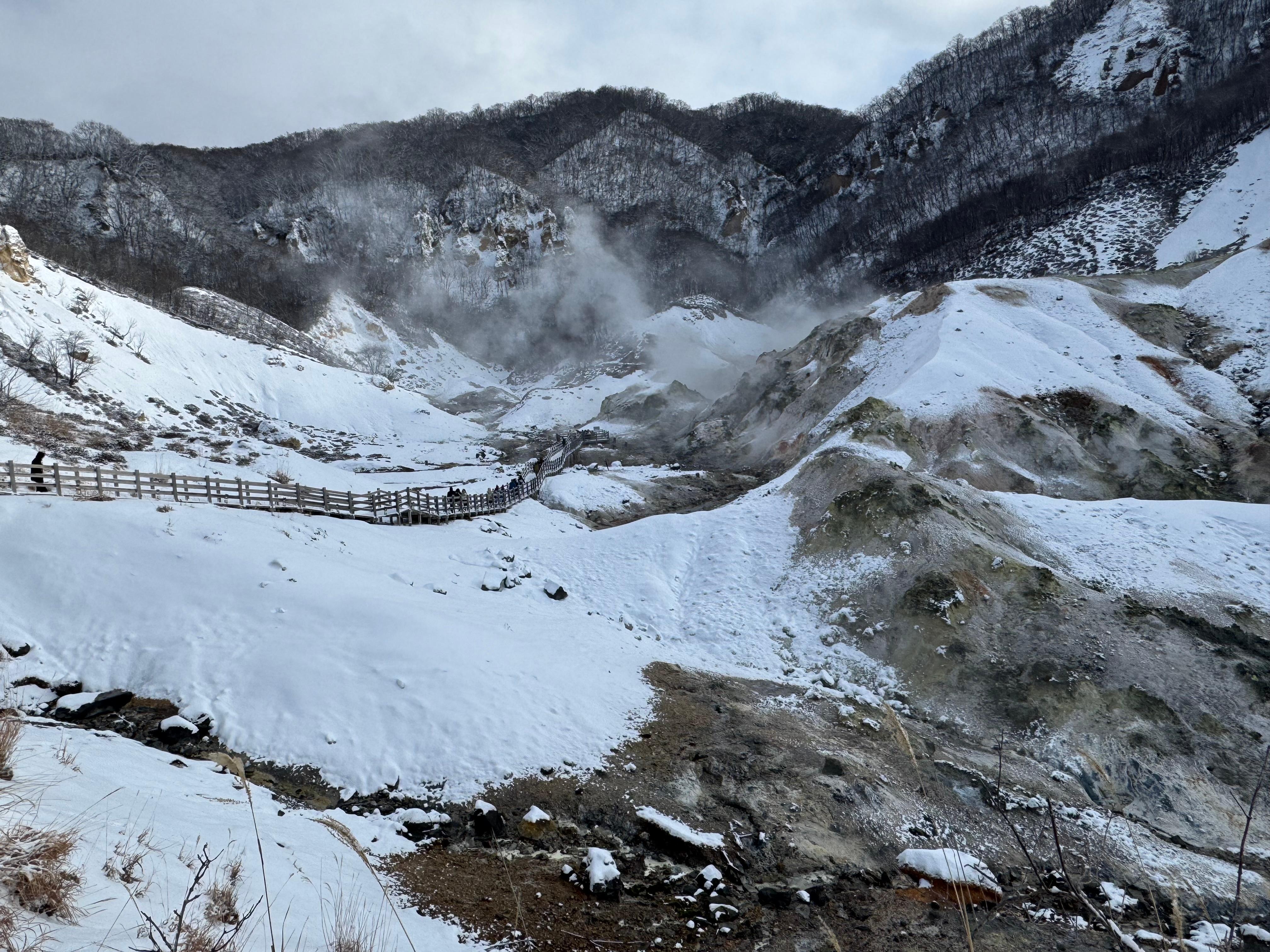 Hot Springs steam is incredible