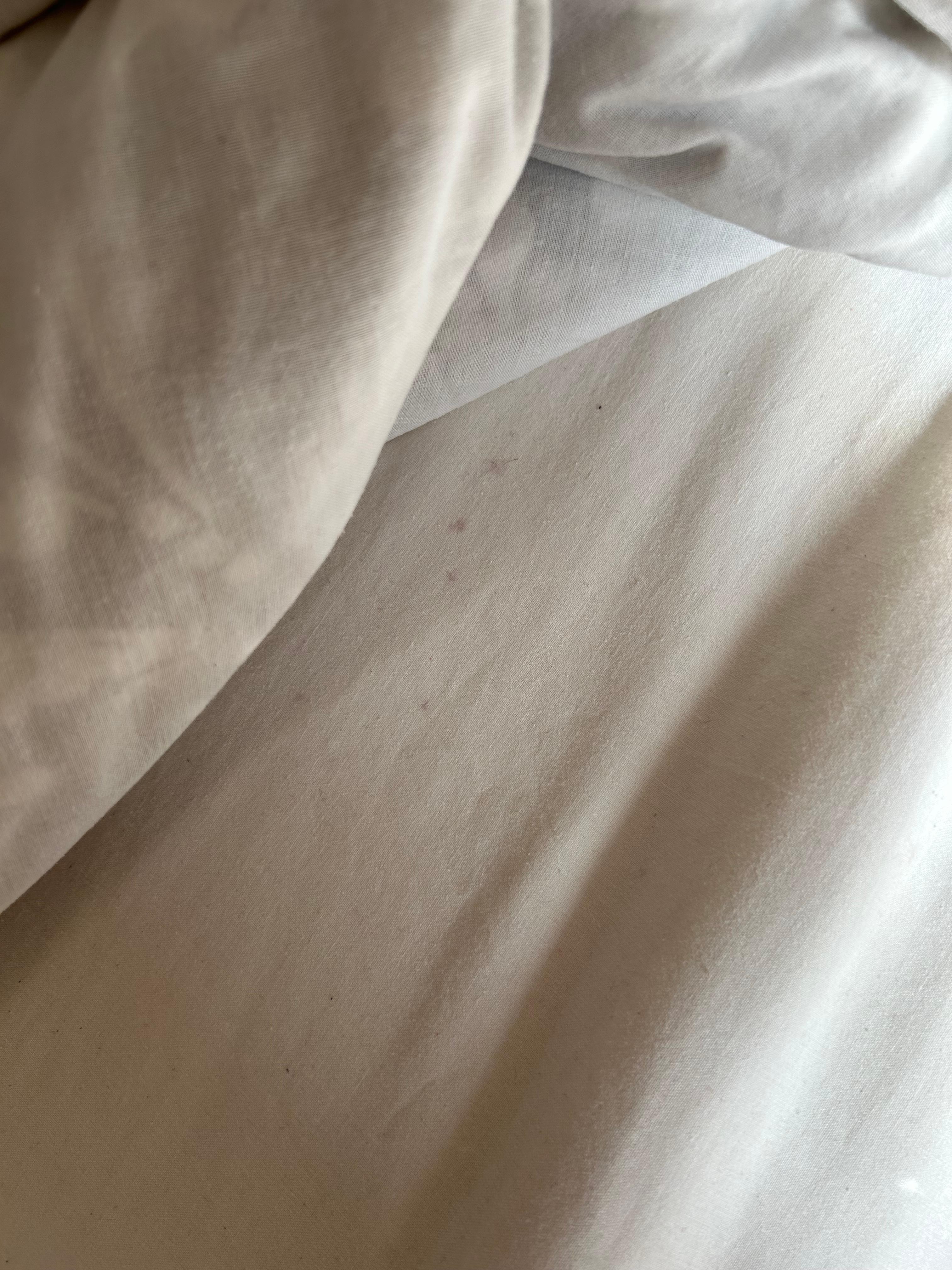 Taches sur les draps