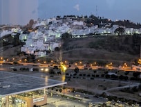 View from the rooftop terrace/bar