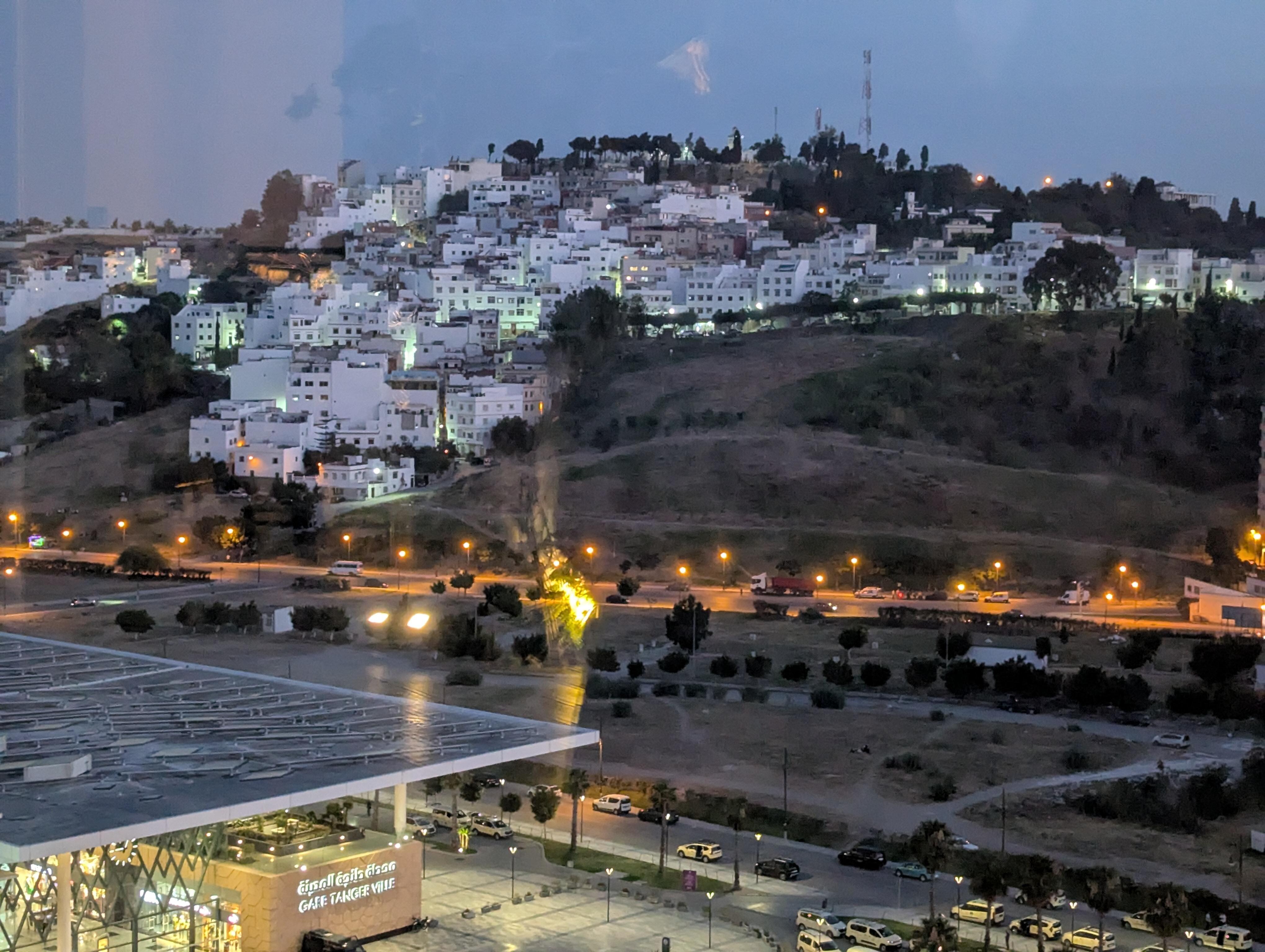 View from the rooftop terrace/bar