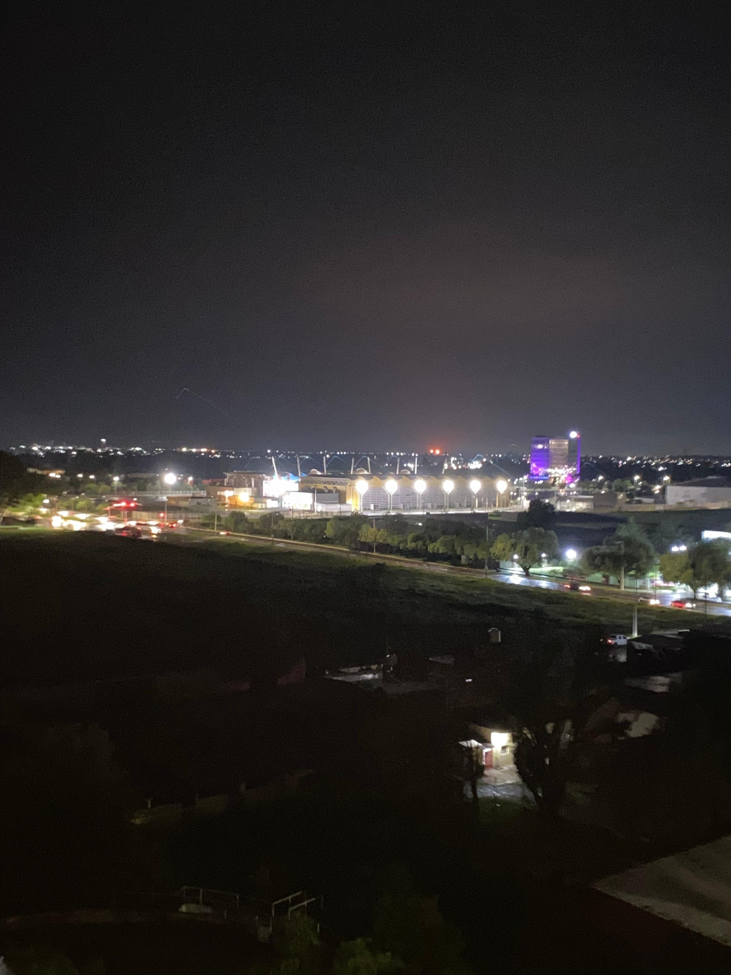 Vista del roof garden.